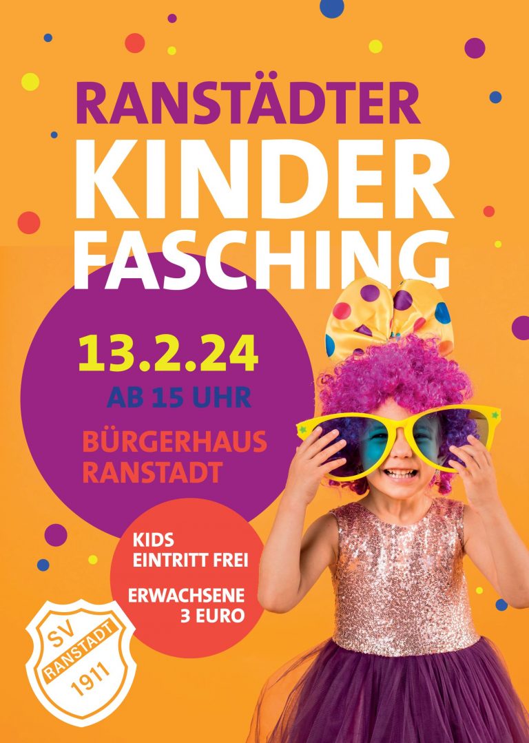 Read more about the article Kinderfasching im Bürgerhaus am 13.02.2024